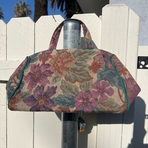 Floral Tapestry Handbag
